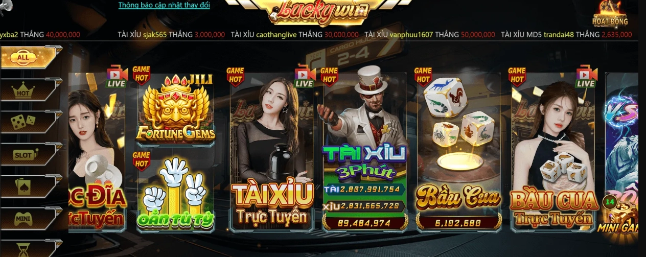tài xỉu luckywin