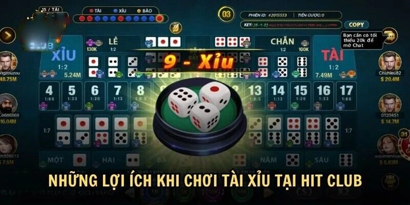 tài xỉu xanh chín hitclub